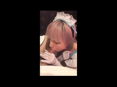 ❤️ Japonský idol [mayuka], kostým francouzské pokojské, část 1, orál a honění s pleťovým mlékem ❤️❌ Sex video u nás ️❤